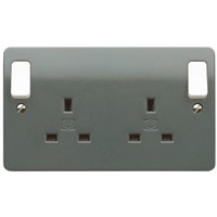 MK Electric Plug Socket, 13A, Type G - British