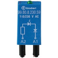 Finder, 230V ac Interface Relay Module, Plug In