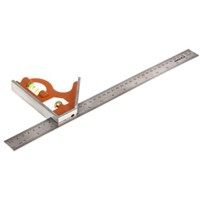 Bahco 16 in, 400 mm Combination Square, Stainless Steel