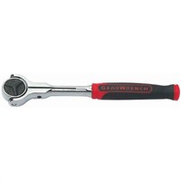 Gear Wrench 1/4 in Socket Wrench, Square Drive With Ratchet Handle