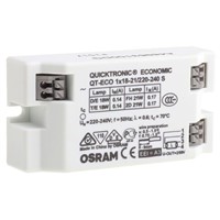 Osram 18 W, 21 W, 16.5 (HF) W, 17 (HF) W, 19 (HF) W Electronic Compact Fluorescent Lighting Ballast, 220  240 V