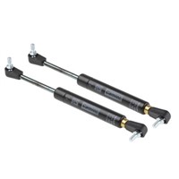 Camloc Steel Gas Strut, with Ball &amp;amp; Socket Joint, End Joint, 160mm Extended Length, 60mm Stroke Length