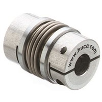 Huco Stainless Steel 15.5mm OD Bellows Coupling With Clamping Fastening
