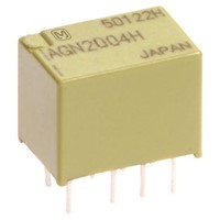 Panasonic DPDT PCB Mount Latching Relay - 1 A, 4.5V dc For Use In Power Applications