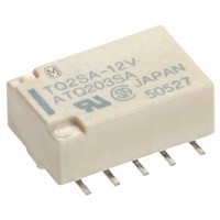 Panasonic DPDT Surface Mount Latching Relay - 2 A, 12V dc