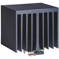 DIN Rail Solid State Relay Heatsink for use with 1 or 2 single or dual SSR