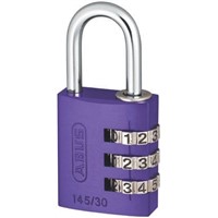 ABUS 145/30 Lilac All Weather Aluminium Safety Padlock 30mm