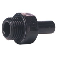 John Guest Threaded-to-Tube Pneumatic Fitting R 3/8 to Push In 12 mm, PM Series, 10 bar