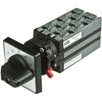 ABB, DP 5 Position 30 Rotary Switch, 400 V, 25 A, Handle Actuator