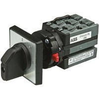ABB, DP 3 Position 90 Rotary Cam Switch, 400 V, 25 A, Rotary Knob Actuator
