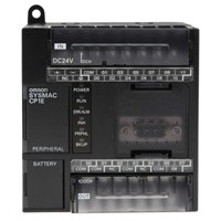 Omron CP1E PLC CPU - 12 Inputs, 8 (Relay) Outputs, USB Networking, Computer Interface