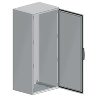 Floor Standing Enclosure, Double Door, Steel, Grey, 1800 x 1000 x 400mm IP55 Spacial SM