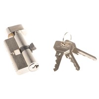 CISA Steel Euro Cylinder Lock, 35 x 35mm