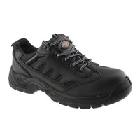 Dickies Stockton Black Steel Toe Cap Men Safety Shoes, UK 9, EU 43