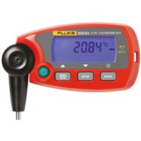 Fluke 1552 Digital Thermometer, 1 Input Handheld, PRT Type Input, Intrinsically Safe
