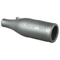 Glenair Black Heat Shrink Boot 24mm Sleeve Dia. x 38mm Length, Series 77 Series