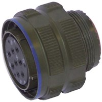 AB Connectors, ABAC 3 Way Cable Mount MIL Spec Circular Connector Plug, Pin Contacts,Shell Size 09, Screw Coupling,