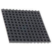 Fabreeka 150mm Anti Vibration Mat 2311158 100psi Nitrile Rubber 150 x 150mm 8mm Isolation Pad 150mm