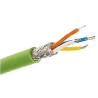 Siemens Green PVC Cat5 Cable SF/UTP, 20m Unterminated/Unterminated