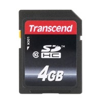 4GB SDHC Flash memory card, C10