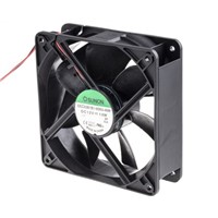 Sunon, 12 V dc, DC Axial Fan, 120 x 120 x 38mm, 235m3/h, 10W