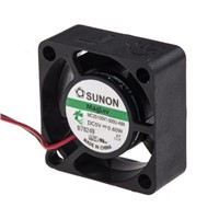 Sunon, 5 V dc, DC Axial Fan, 25 x 25 x 10mm, 5.95m3/h, 600mW