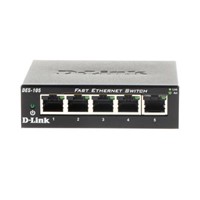 D-Link, 5 port Unmanaged Network Switch, Desktop