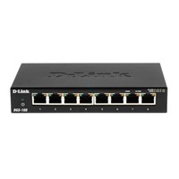 D-Link, 8 port Unmanaged Network Switch, Desktop