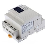 Omron ZEN Logic Module, 85  264 V ac Relay, 6 x Input, 4 x Output With Display