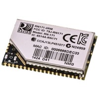 Microchip RN171-I/RM 3  3.7V WiFi Module, IEEE 802.11 GPIO, SPI, UART