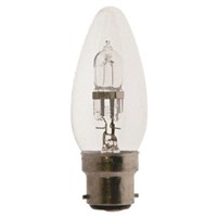 Halogen Eco Candle Lamp 20W B22D