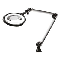 Waldmann RLLQ 48/2 R LED Magnifying Lamp with Table Clamp Mount, 3.5dioptre, 160mm Lens, 160 Dia.mm Lens