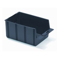 Raaco Blue Plastic Stackable Storage Bin, 211mm x 280mm x 465mm