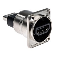 Switchcraft A/V Connector Adapter, Female HDMI to Male HDMI