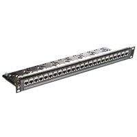 Molex Premise Networks PowerCat Series Cat6a 24 Port IDC RJ Patch Panel STP 1U