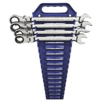Gear Wrench 4 Piece Combination Ratchet Spanner Set