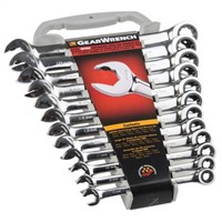 Gear Wrench 12 Piece Combination Ratchet Spanner Set