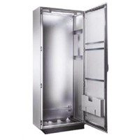 Floor Standing Enclosure, Single Door, Sheet Steel, Grey, 2000 x 800 x 400mm IP55 SE8