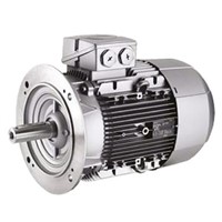 Siemens 1LE1 Reversible Induction AC Motor, 3 kW, IE2, 3 Phase, 4 Pole, 400 V, 690 V, Flange Mount Mounting