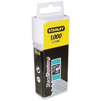 Stanley 10mm Cable Staples Cable Size 8mm Galvanized x 1000