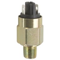 Gems Sensors Hydraulic Pressure Switch, SPST-NO 75  275psi, 42 V dc, BSP 1/4 process connection