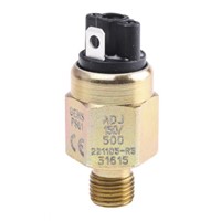 Gems Sensors Hydraulic Pressure Switch, SPST-NO 150  500psi, 42 V dc, BSP 1/4 process connection