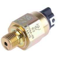 Gems Sensors Hydraulic Pressure Switch, SPST-NC 15  60psi, 42 V dc, BSP 1/4 process connection