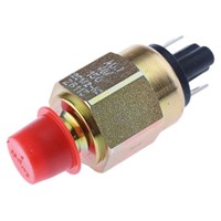 Gems Sensors Hydraulic Pressure Switch, SPST-NC 40  150psi, 42 V dc, BSP 1/4 process connection
