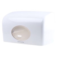 Kimberly Clark White Plastic Toilet Roll Dispenser, 180mm x 130mm x 290mm