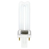 GE, 2 Pin, Non Integrated Compact Fluorescent Bulbs, 7 W, 4000K, Cool White