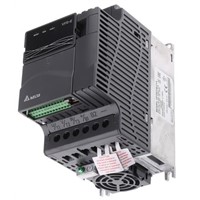 Delta Inverter Drive, 1-Phase In, 0  600Hz Out 1.5 kW, 230 V, 9 A, 15.7 A VFD-E, IP20
