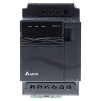 Delta Inverter Drive, 3-Phase In, 0  600 Hz Out 2.2 kW, 460 V, 7.1 A VFD-E, IP20