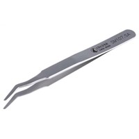 Idealtek 120 mm, Stainless Steel, Bent, Tweezers