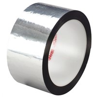 3M 850 Silver Polyester 66m x 25mm Corner &amp;amp; Edging Tape